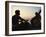 Sitar and Tabla Player Beside the Ganga River, Varanasi, Uttar Pradesh State, India-John Henry Claude Wilson-Framed Photographic Print