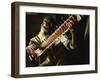 Sitar Player, India-John Henry Claude Wilson-Framed Photographic Print