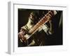 Sitar Player, India-John Henry Claude Wilson-Framed Photographic Print