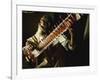 Sitar Player, India-John Henry Claude Wilson-Framed Photographic Print