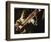 Sitar Player, India-John Henry Claude Wilson-Framed Photographic Print