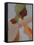 Sitar Player, Olive Turban-Lincoln Seligman-Framed Stretched Canvas