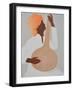 Sitar Player, Orange Turban-Lincoln Seligman-Framed Giclee Print