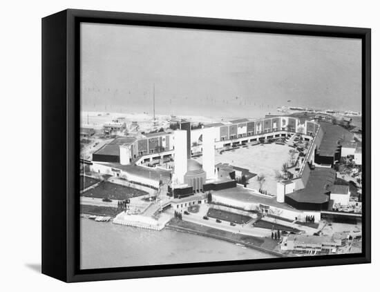 Site of 1933 Chicago World's Fair-null-Framed Stretched Canvas