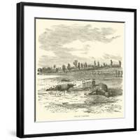 Site of a Battery, September 1862-null-Framed Giclee Print