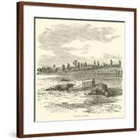 Site of a Battery, September 1862-null-Framed Giclee Print