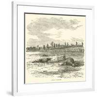 Site of a Battery, September 1862-null-Framed Giclee Print