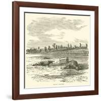 Site of a Battery, September 1862-null-Framed Giclee Print