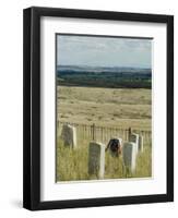 Site of Massacre, Including Where Custer Fell, Little Big Horn, Montana, USA-Ethel Davies-Framed Photographic Print