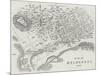 Site of Melbourne, 1837-null-Mounted Giclee Print