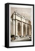 Site of the 1862 International Exhibition, Cromwell Road, Kensigton, London, 1862-Robert Dudley-Framed Stretched Canvas