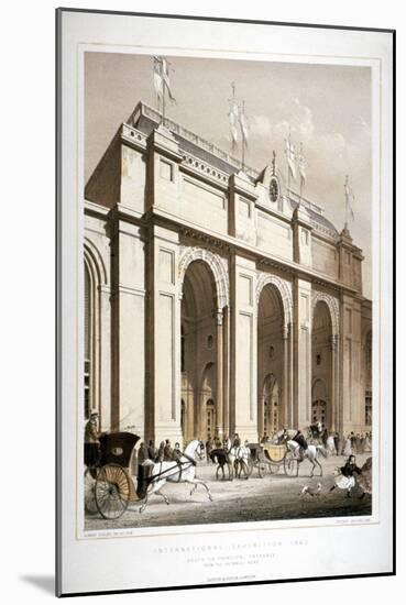 Site of the 1862 International Exhibition, Cromwell Road, Kensigton, London, 1862-Robert Dudley-Mounted Giclee Print