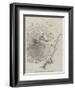 Site of the Eruption at Mount Etna-null-Framed Giclee Print