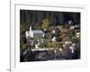 Site of Tv Show Northern Exposure, Roslyn, WA-Walter Bibikow-Framed Photographic Print