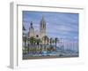 Sitges, Sant Bartomeu I Santa Tecla Church, Catalonia, Spain-Alan Copson-Framed Photographic Print