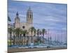 Sitges, Sant Bartomeu I Santa Tecla Church, Catalonia, Spain-Alan Copson-Mounted Photographic Print