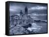 Sitges, Sant Bartomeu I Santa Tecla Church, Catalonia, Spain-Alan Copson-Framed Stretched Canvas