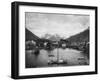 Sitka, Alaska with Three Sisters Photograph - Sitka, AK-Lantern Press-Framed Art Print