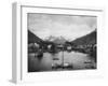Sitka, Alaska with Three Sisters Photograph - Sitka, AK-Lantern Press-Framed Art Print