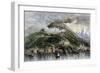 Sitka, or New Archangel, Capital of Alaska in 1869, When Purchased from Russia-null-Framed Giclee Print