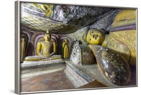 Sitting and Reclining Buddha Statues-Charlie-Framed Photographic Print