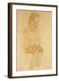 Sitting Boy, 1910-Egon Schiele-Framed Giclee Print