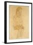 Sitting Boy, 1910-Egon Schiele-Framed Giclee Print