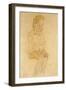 Sitting Boy, 1910-Egon Schiele-Framed Giclee Print