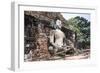 Sitting Buddha in Sukhothai, UNESCO World Heritage Site, Thailand, Southeast Asia, Asia-Alex Robinson-Framed Photographic Print