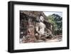 Sitting Buddha in Sukhothai, UNESCO World Heritage Site, Thailand, Southeast Asia, Asia-Alex Robinson-Framed Photographic Print