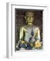 Sitting Buddha in the Main Temple, Wat Xieng Thong, UNESCO World Heritage Site, Luang Prabang, Laos-Richard Maschmeyer-Framed Photographic Print