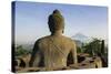 Sitting Buddha in the Temple Complex of Borobodur, Java, Indonesia, Southeast Asia, Asia-Michael Runkel-Stretched Canvas