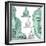 Sitting Buddha in Vector Art-DR_Flash-Framed Art Print