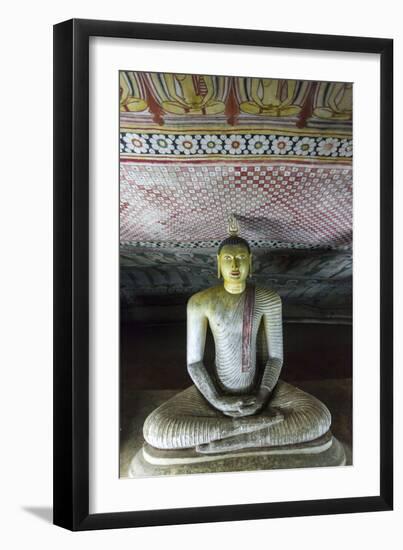 Sitting Buddha Statue-Charlie-Framed Photographic Print