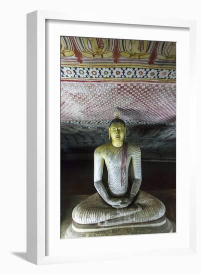 Sitting Buddha Statue-Charlie-Framed Photographic Print