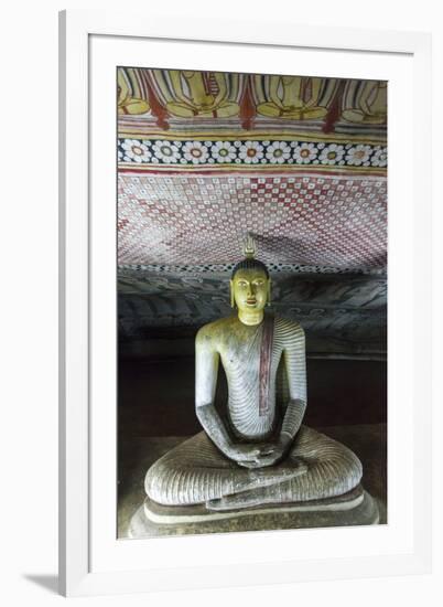 Sitting Buddha Statue-Charlie-Framed Photographic Print