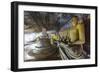 Sitting Buddha Statues-Charlie-Framed Photographic Print