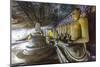 Sitting Buddha Statues-Charlie-Mounted Photographic Print