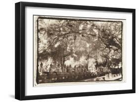 Sitting Buddhas, Agutthaya, Thailand-Theo Westenberger-Framed Photographic Print