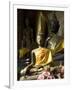 Sitting Buddhas in the Main Temple, Wat Xieng Thong, UNESCO World Heritage Site, Luang Prabang, Lao-Richard Maschmeyer-Framed Photographic Print