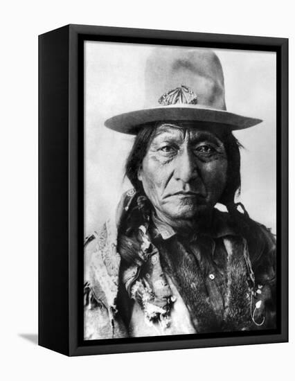 Sitting Bull (1834-1890)-null-Framed Stretched Canvas