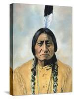 Sitting Bull (1834-1890)-D^ F^ Barry-Stretched Canvas