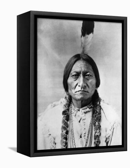 Sitting Bull (1834-1890)-null-Framed Stretched Canvas