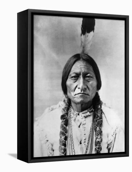 Sitting Bull (1834-1890)-null-Framed Stretched Canvas