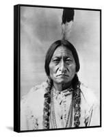 Sitting Bull (1834-1890)-null-Framed Stretched Canvas