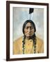 Sitting Bull (1834-1890)-D^ F^ Barry-Framed Photographic Print