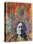 Sitting Bull 1-Dean Russo-Stretched Canvas
