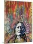 Sitting Bull 1-Dean Russo-Mounted Giclee Print