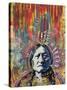 Sitting Bull 1-Dean Russo-Stretched Canvas