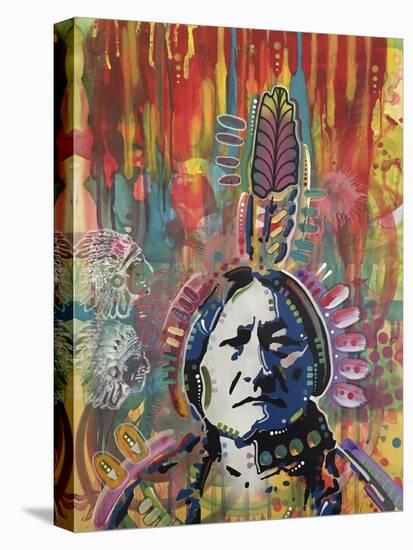 Sitting Bull 1-Dean Russo-Stretched Canvas